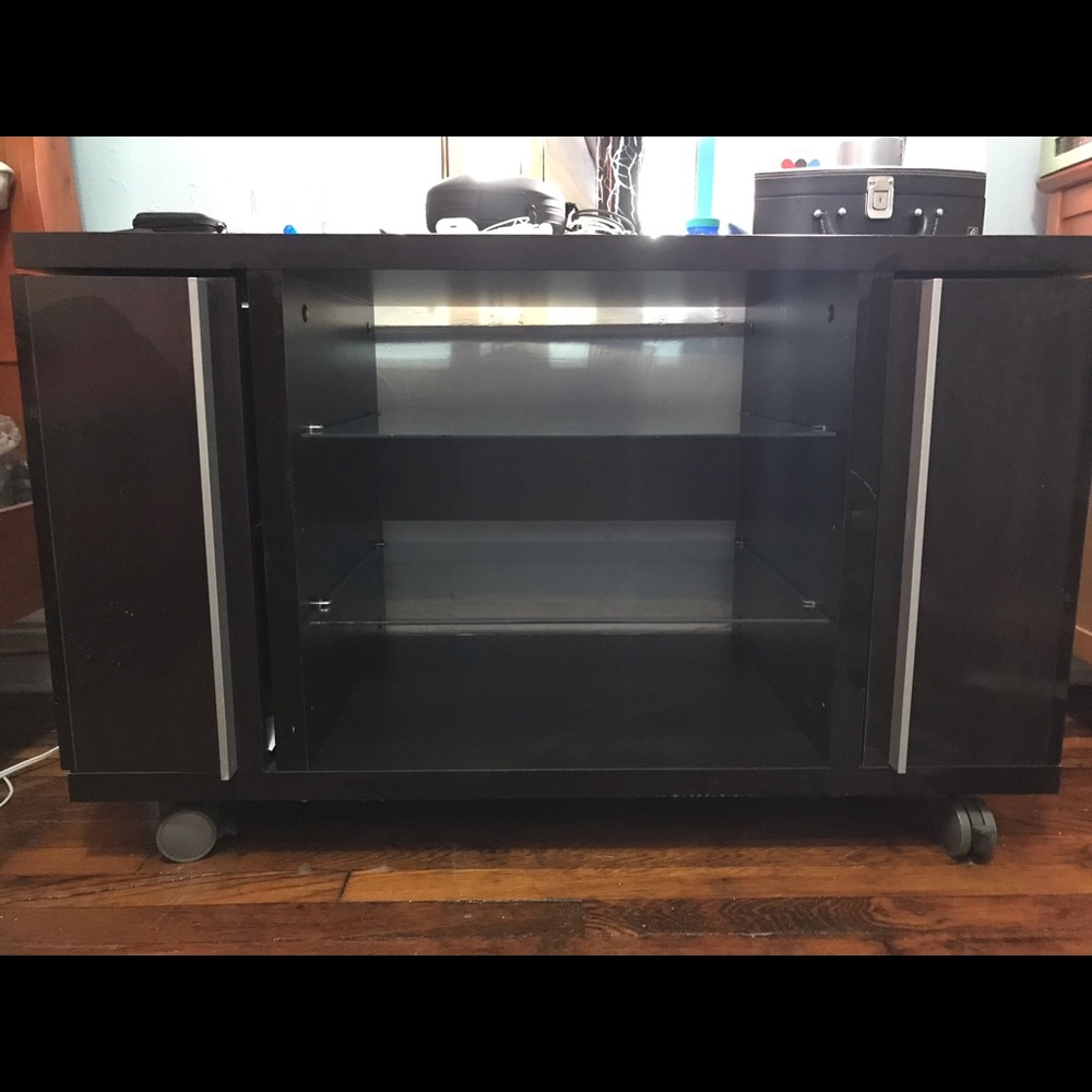 Black table